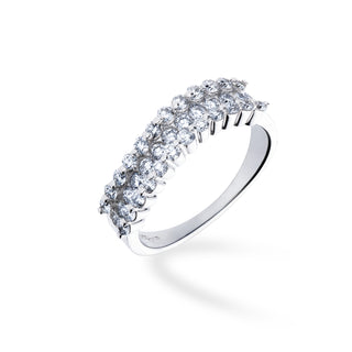 Anello Fabiani Pavé in Oro e Diamanti