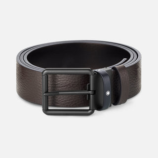 Cintura Montblanc Reversibile in Pelle Marrone/Nera da 35 mm