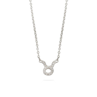 Collana Fabiani con segno zodiacale in argento e zirconi - Fabiani Gioiellerie