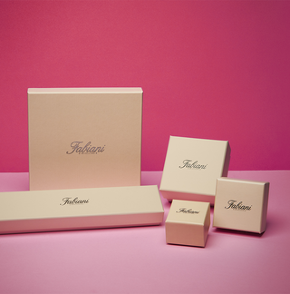 Bracciale Fabiani a sfere diamantate in oro rosa 9Kt - Fabiani Gioiellerie